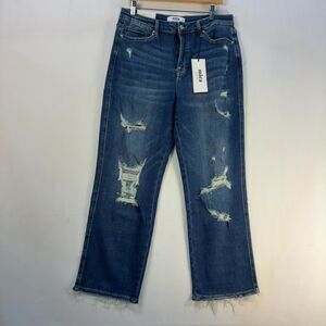 Mica High Rise Straight Leg Denim